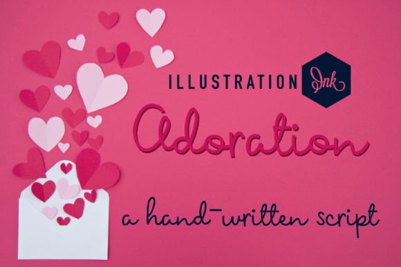 Adoration: A Script Font for Modern Web Design