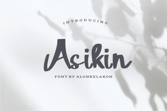 Asikin: The Font That Transformed My Bakery’s Brand