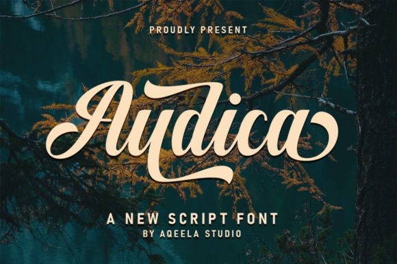 Audica: A Timeless Script Font for Digital Design