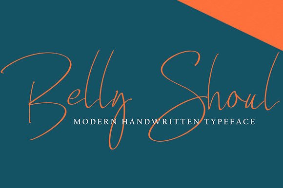 Belly Shoul: A Delightful Script Font for Digital Design