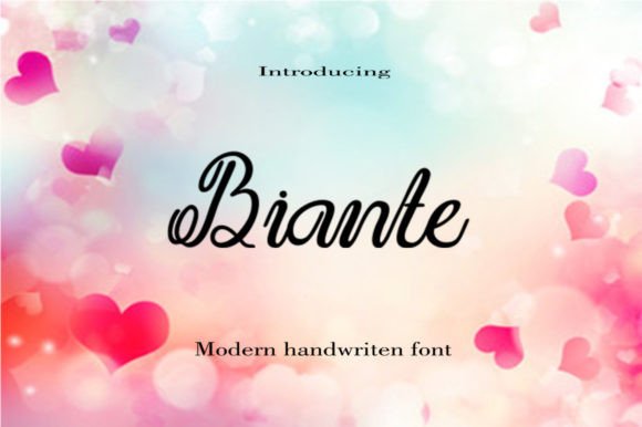 Biante: The Font That Boosted My Bakery’s Brand