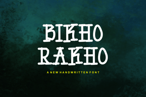 Bikho Rakho: A Stylish Font for Branding That Speaks Volumes