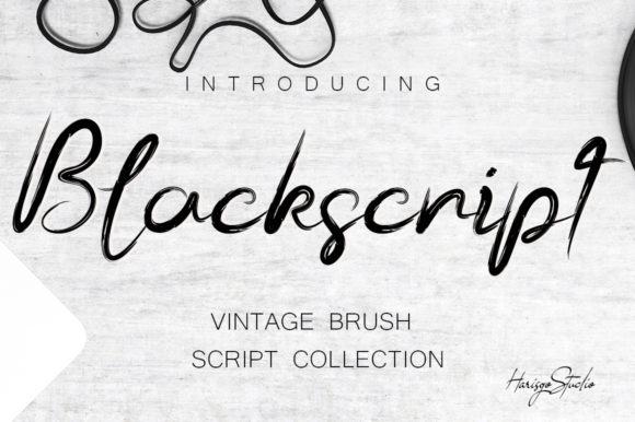 Blackscript: A Font That Adds Soul to Every Craft Project