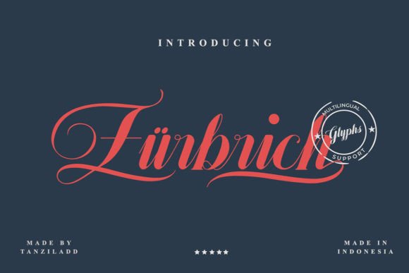 Boost Your Brand with Zürbrich Script Font