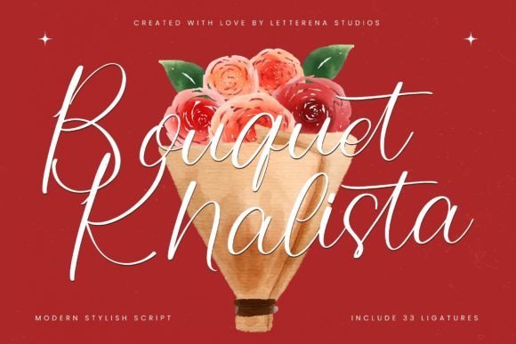 Boquet Khalista: A Stylish Script Font for Branding