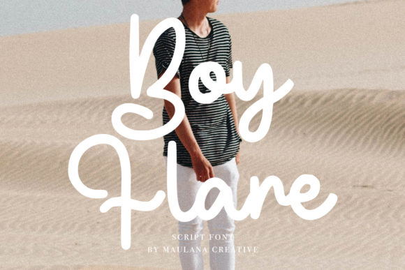 Boy Flare: A Script Font That Elevates Every Craft Project