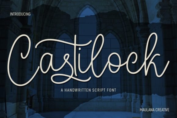 Castilock: A Script Font for Creative Web Design