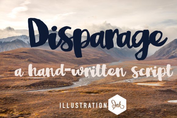 Disparage: A Font That Speaks in Style