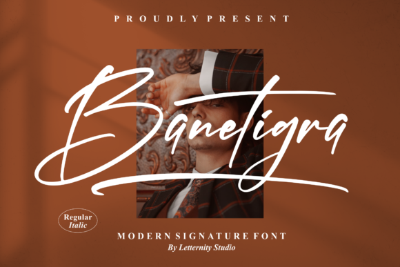 Enhance Your Brand with Banetigra: A Script Font for Real-World Business Use