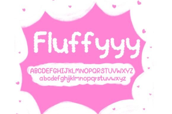 Fluffyyy: A Playful Script Font for Digital Design
