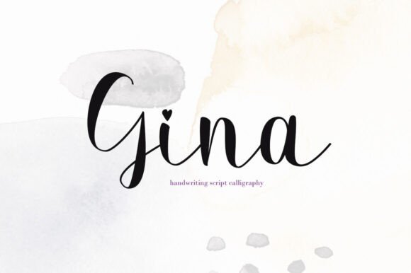 Gina: A Script Font That Elevates Your Digital Brand