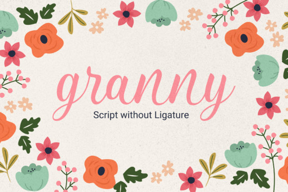 Granny: A Handwritten Font for Editorial Warmth
