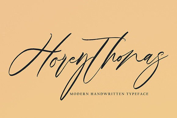Horeythonas: A Font That Adds Warmth and Personality to Your Brand