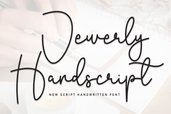 Jewerly Handscript: A Font That Elevates Your Brand