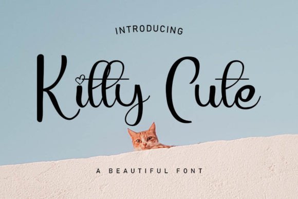Kitty Cute: A Font for Editorial Elegance