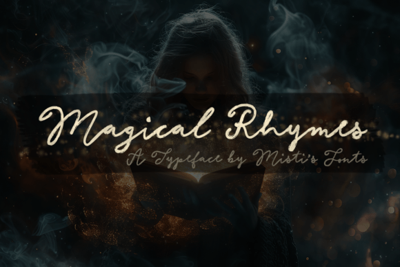 Magical Rhymes: A Playful Script Font for Web Design