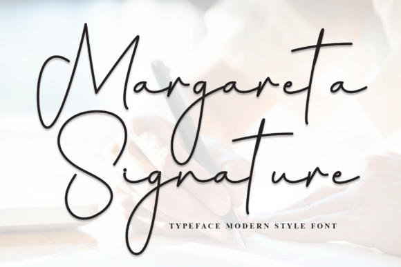 Margina Signature: A Script Font for Campaign Creativity