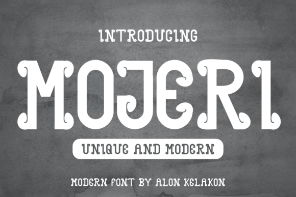 Mojeri: A Font That Adds Romance to Every Page
