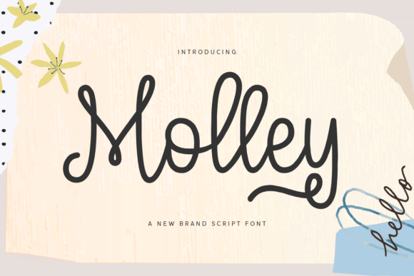 Molley: A Script Font for Digital Design