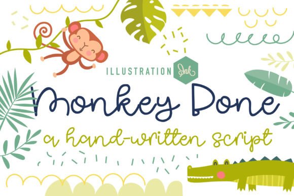 Monkey Bone: A Playful Script Font for Digital Branding