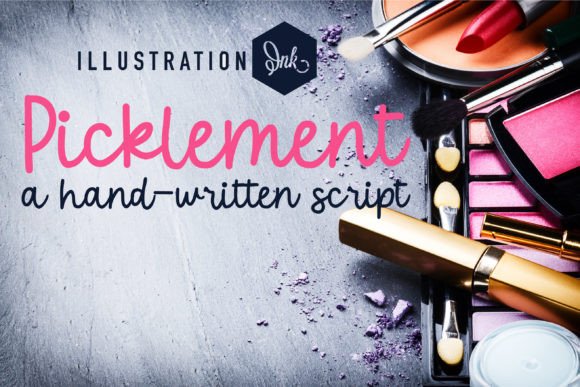 Picklement: A Script Font with Personality