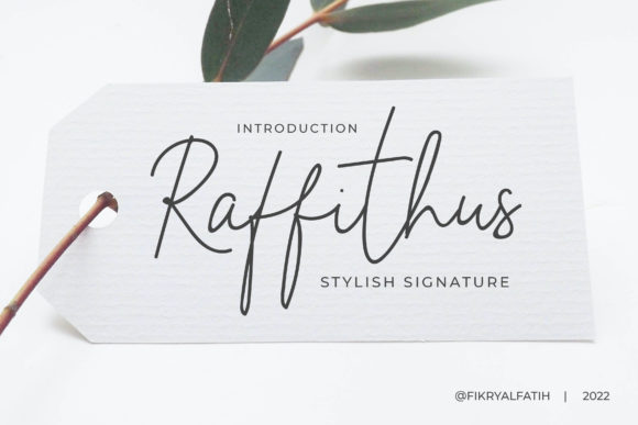 Raffithus: The Font That Elevates Your Campaigns