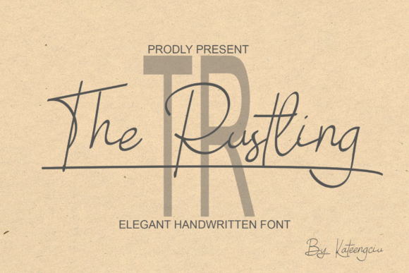 The Rustling: A Script Font for Elegant Web Design