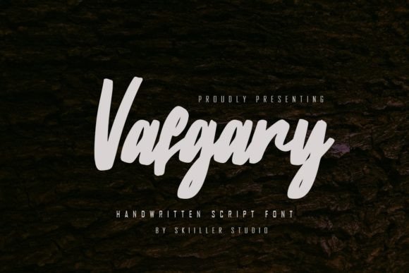 Vafgary: A Font That Adds Flair to Every Craft Project