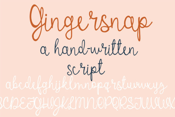 ZP Gingersnap: A Script Font for Dynamic Web Design